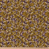 Printed Viscose OIZCO Black Coffee / Ochre